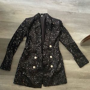 Sequin blazer